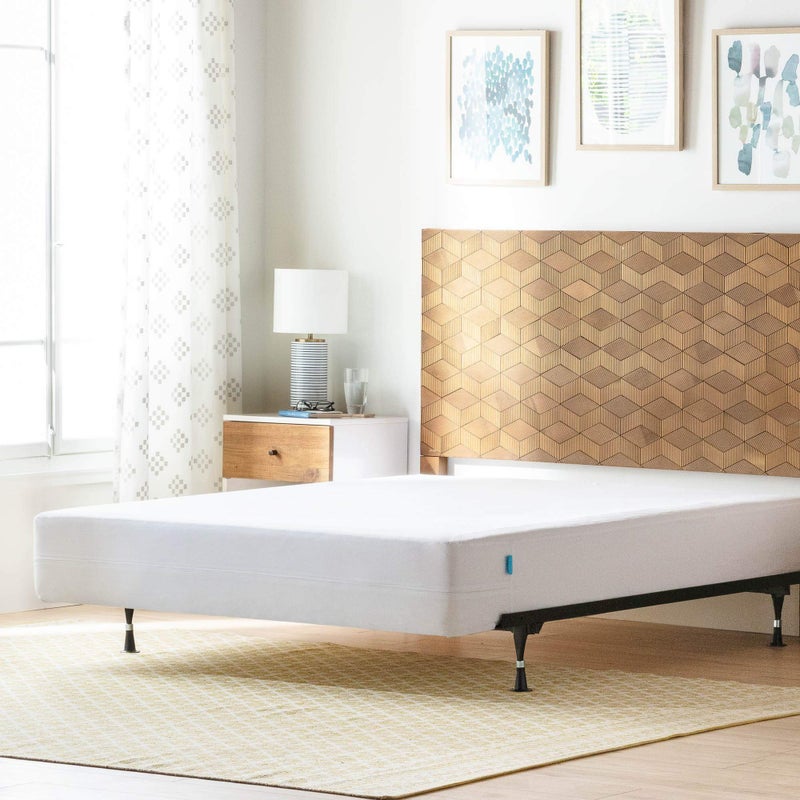 Linenspa Box Spring Encasement â€“ Full Size Box Spring Cover â€“ Zippered and Waterproof Protector, Complete Protection â€“ White - Image 2